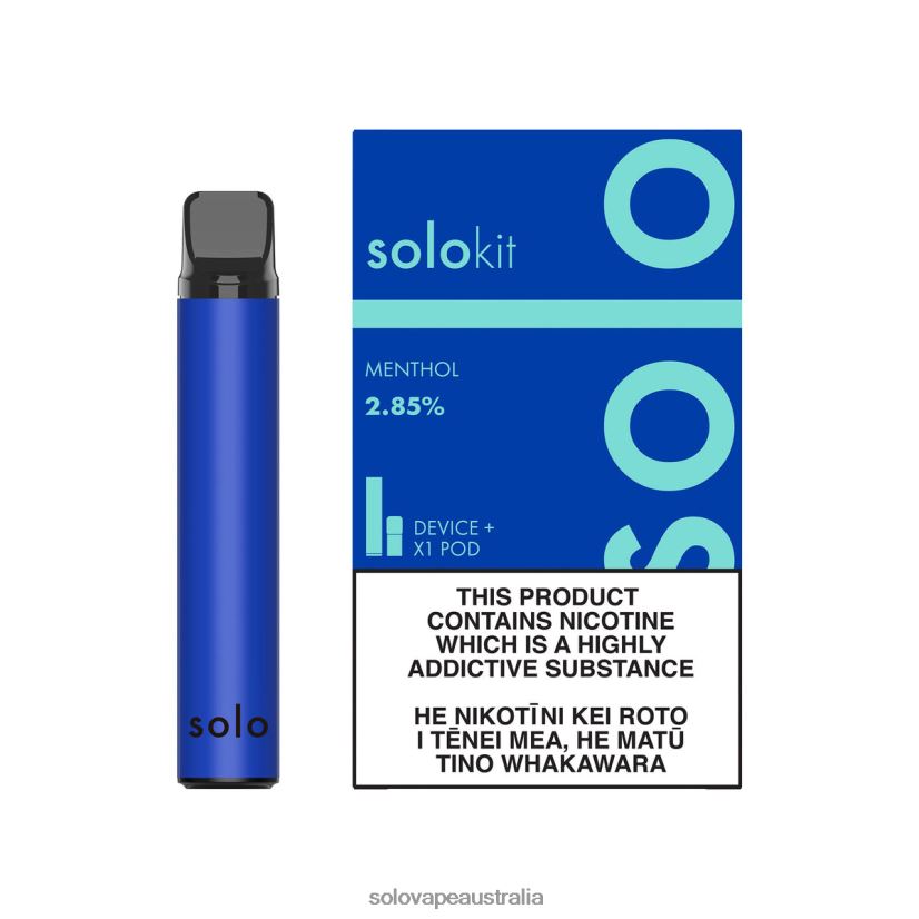 Menthol Solo Pod Kit ZN6LB047 | Solo Vape Shop